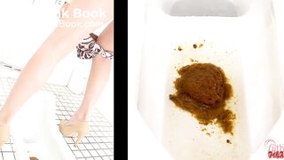 Camera recorded women's pantypoop (FF084)Pt.4