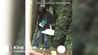 Japanese answer the call of nature in public [DNO*10]