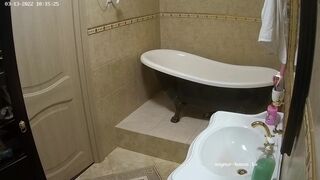 Woman pooping in Toilet 281