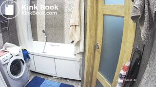 Woman pooping in Toilet 266
