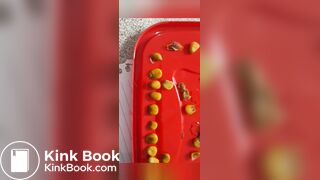 I find corn seeds in a girl shit