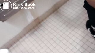 Public toilet vandal