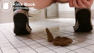 Public toilet vandal