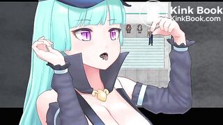 Giantess vores jail cell of tinies (disposal)