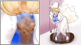 Touhou girl scat desperation