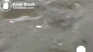 Japanese girl taking solid shits outdoor [DNO*10]