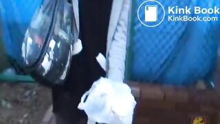 Pooping outdoors and get harassment by someone (Pt.2)