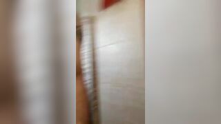 Latina toilet poo 4 big ass