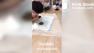 Chinese rina femdom scat