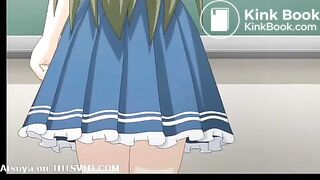 Schoolgirl fills panties with poop