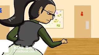 College Girl Desperate Accident (Animation)