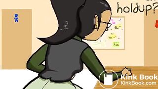 College Girl Desperate Accident (Animation)