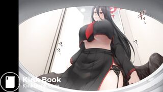 Hentai toilet bowlcam pooping and pissing