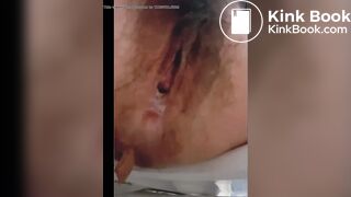 Japanese twitter girl pooping