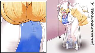 Touhou Girl shits herself out of desperation