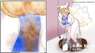 Touhou Girl shits herself out of desperation