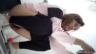 Chinese girl diarrhea voyeur - video 3