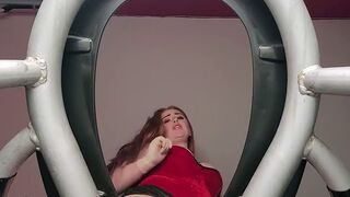 POV eating training under Goddess' toilet chair