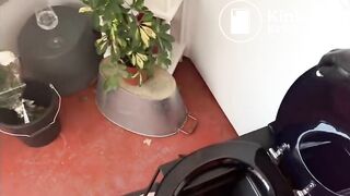 Mistress Using Her Toilet