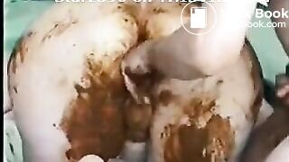 Granny Bbw scat fuck