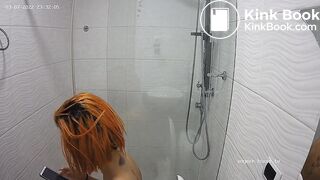 Woman pooping in Toilet 263