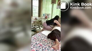 THAI WOMAN CHANGE HIS DIRTY DIAPER