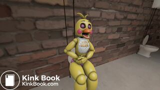 Toy chica and mangle eat to much