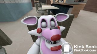 Toy chica and mangle eat to much