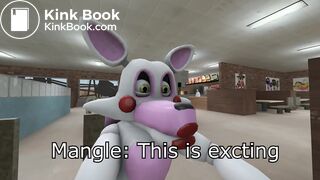 Toy chica and mangle eat to much