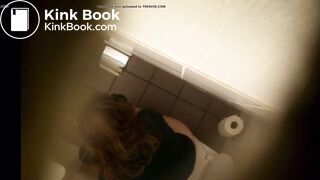 Pooping toilet public