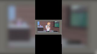 cartoon blonde girl poop