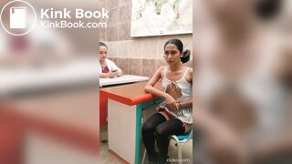 Same girl shits her pants in class and gets punished