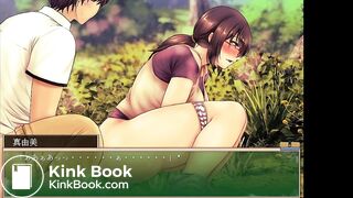 Mayumi shits at camp