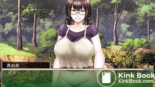 Mayumi shits at camp