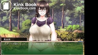 Mayumi shits at camp