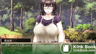 Mayumi shits at camp