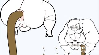 Pooping Girls 2 (Bluepants)