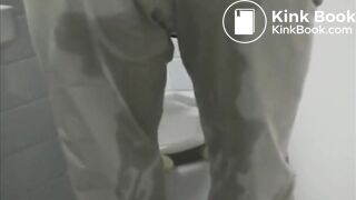 Vintage sanwa amateur panty poop 03