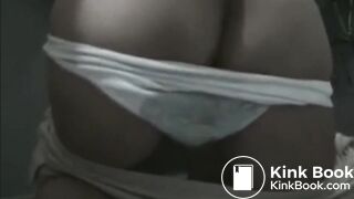 Vintage sanwa amateur panty poop 03