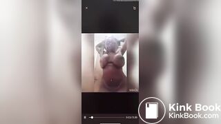 Ebony girl nasty poo