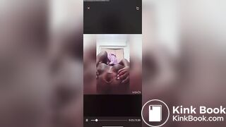 Ebony girl nasty poo