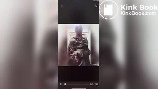 Ebony girl nasty poo
