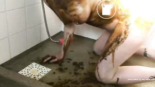 Rubbing shit - video 2