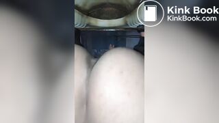 nepali girl Shitting in toilet for her slave