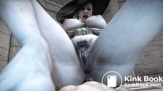 Lady Dimitrescu scat and piss on you. P.o.v.