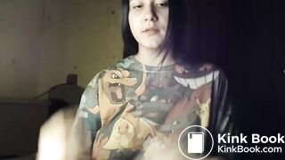 Swallows big brown load without a problem