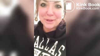 Girl on toilet - video 25