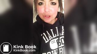 Girl on toilet - video 25