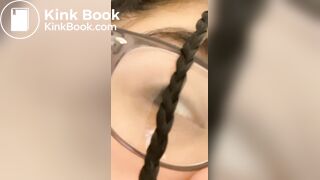 Hispanic girl piss long and diarrhea