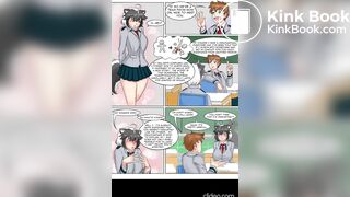 Hentai giantess toilet comp
